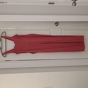 Market & Spruce Coral Pink Jumpsuit